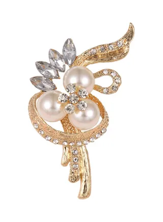 Korean Style High-End Bow Tie Brooch 