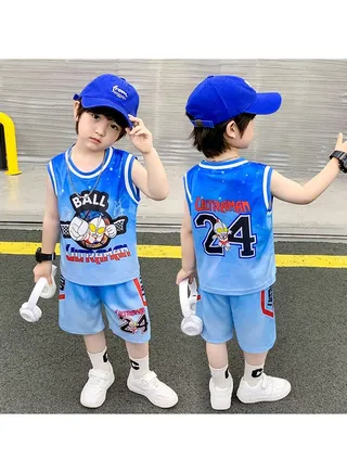 Unisex Children's Soccer Jersey Set 