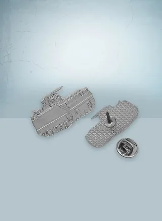 Mii 3 Silver Pin 