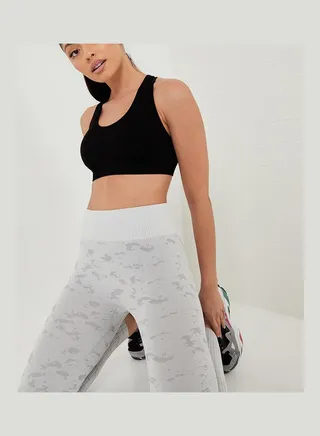 Seamless Racerback Sports Bra 