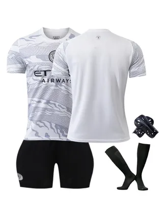 2024 European Cup Children's Youth Football Jersey Four-Piece Set No. 
