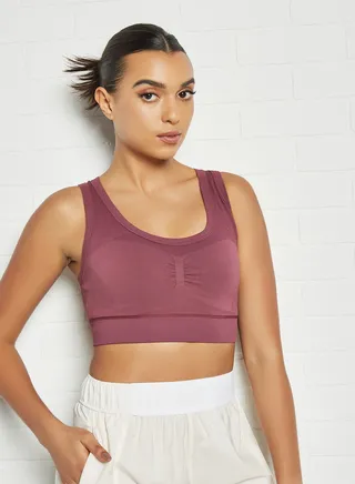 Basic Studio Sports Bra Burgundy 