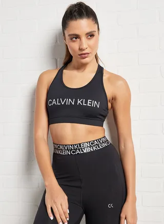 Medium Impact Sports Bra Black 