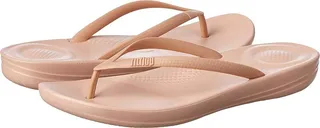 FitFlop Iqushion Ergonomic Flip-Flop (Beige) Women's Sandals