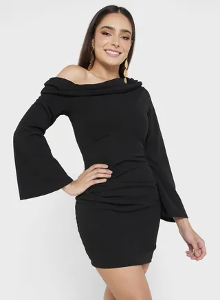 One Shoulder Bodycon Dress