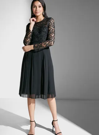 Lace Detail Dress