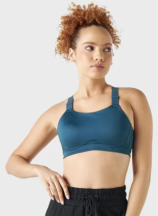 Logo Racerback Bra