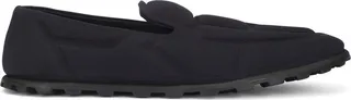 Quilted-Finish Round Toe Slippers