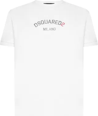 Dsquared2 Logo Printed Crewneck T-Shirt
