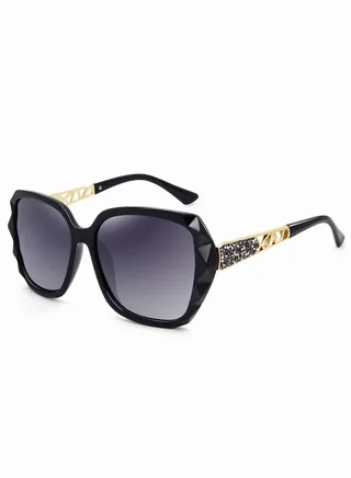 Oversized Sunglasses for Women Polarized UV Protection Classic Fashion Ladies Shades 