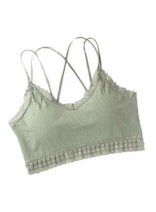 Breathable Bra Green 