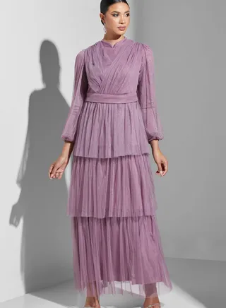 Layered Tulle Dress