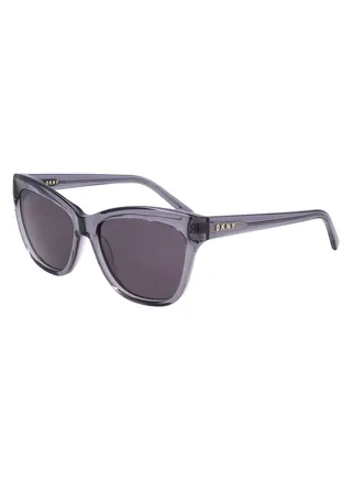 Full Rim Acetate Cat Eye Sunglasses Dk543S 5516 (014) Crystal 