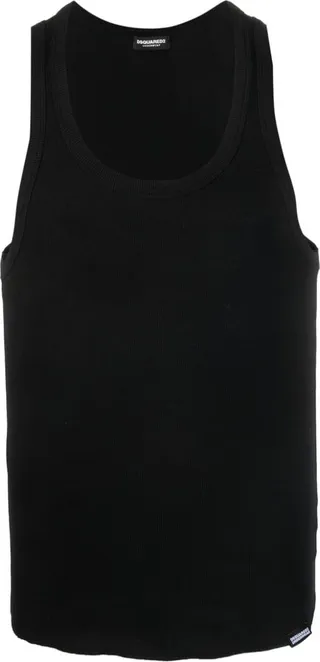 Ribbed Cotton Tank Top
