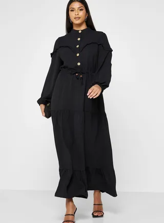 Tiered A-Line Dress 
