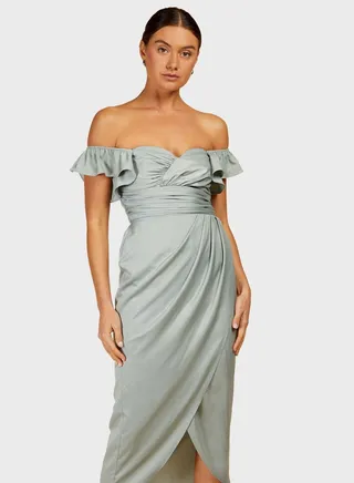 Bardot Wrap Dress