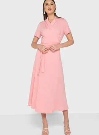 Soft Wrap Dress 