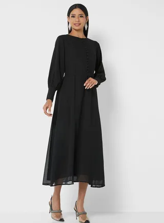 Puff Sleeve Dress