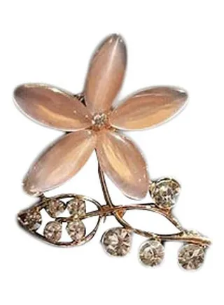 Flower Design Brooch Pin 