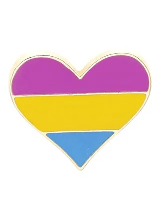 Heart Designed Brooch 