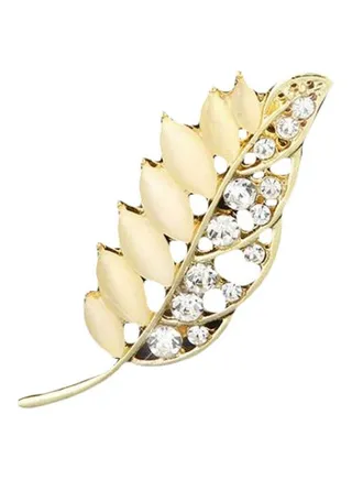 Leaf Design Brooch Pin 
