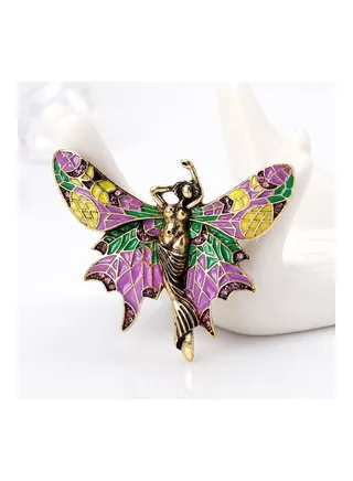 AL280-A Delicate Butterfly Brooch 