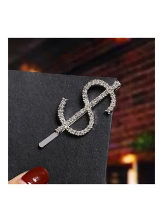 Bling Letter Hairpin 