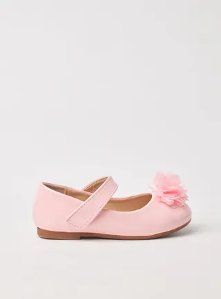 Casual Strap Ballerina Baby Pink 