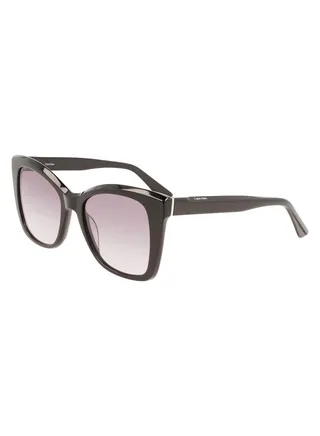 Full Rim Acetate Butterfly Calvin Klein Sun Ck22530S 5319 (001) Black 