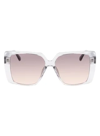 Men's Rectangular Sunglasses - CK23102S-045-5817 - Lens Size: 58 Mm 