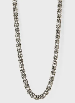 Long Steel Necklace