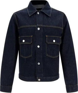 Helmut Lang Buttoned Denim Jacket