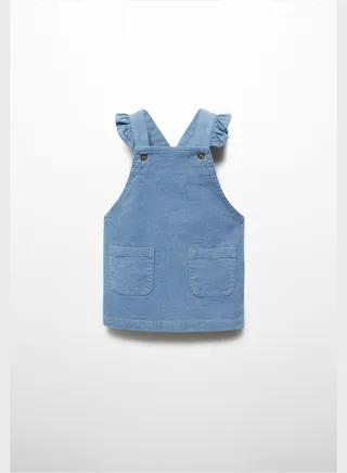 Kids Essential Dungaree Dress 