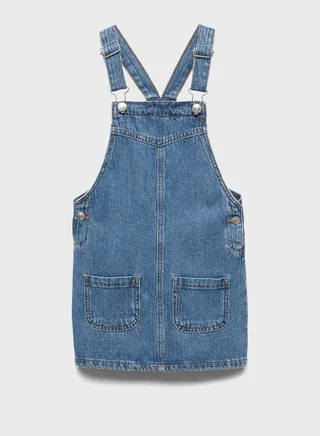 Kids Denim Dungarees 
