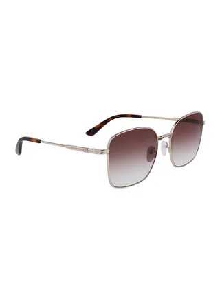 Women's Rectangular Sunglasses - CK23100S-717-5618 - Lens Size: 56 Mm 