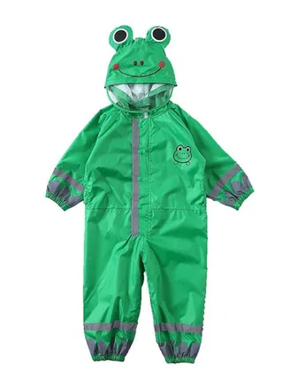 Breathable Waterproof Raincoat Green 