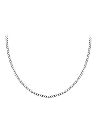 925 Sterling Silver Curb Cuban Necklace 
