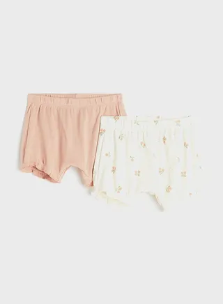 Infant 2 Pack Assorted Shorts
