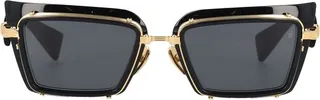 Balmain Eyewear Square Frame Admirable Sunglasses