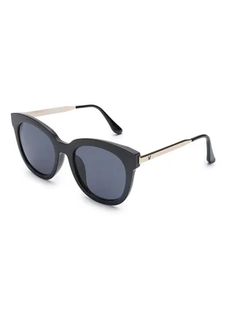 Women's UV Protected Polarized Round Sunglasses 