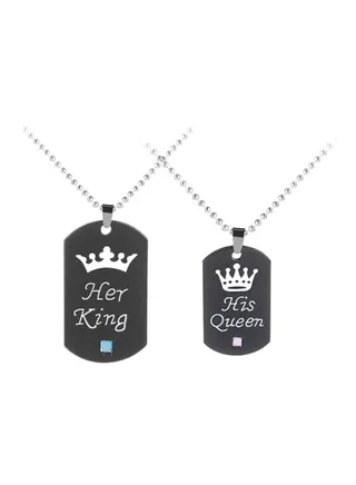 2-Piece Pendant Necklace Set 
