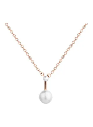S925 Sterling Silver Crystal Studded Pendant Necklace 