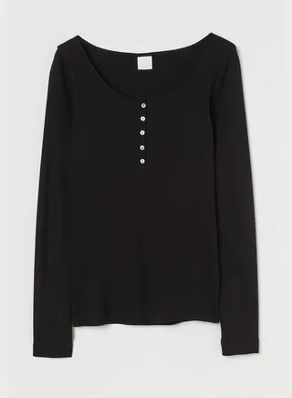 Button Detail Top