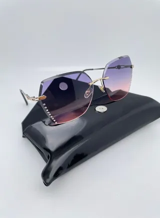 Rimless Women's Sunglasses 