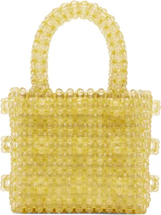Shrimps Yellow Antonia Bag