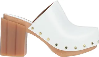 Mules & Clogs White