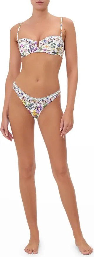 Underwire Bandeau Bikini Top