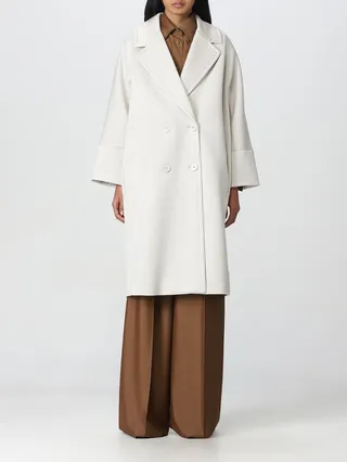 S Max Mara viscose jersey coat