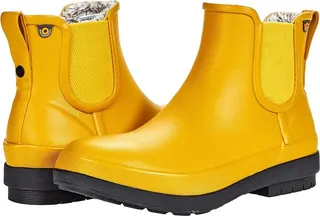 Bogs Amanda Plush II Chelsea (Saffron) Women's Shoes