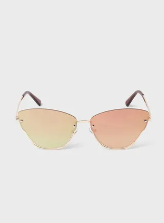 Reflective Lens Sunglasses